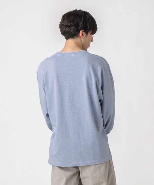 L.L.Bean（エルエルビーン）の「【JAPAN EDITION】ユニオン・ロングスリーブ・ティ（Tシャツ/カットソー・メンズ・サックスブルー/ライトグレー系/ライトグレー/ホワイト・X-LARGE/LARGE/MEDIUM/SMALL）」の6枚目の写真