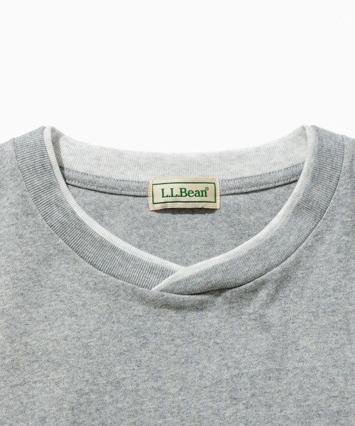 L.L.Bean（エルエルビーン）の「【JAPAN EDITION】ユニオン・ロングスリーブ・ティ（Tシャツ/カットソー・メンズ・サックスブルー/ライトグレー系/ライトグレー/ホワイト・X-LARGE/LARGE/MEDIUM/SMALL）」の9枚目の写真