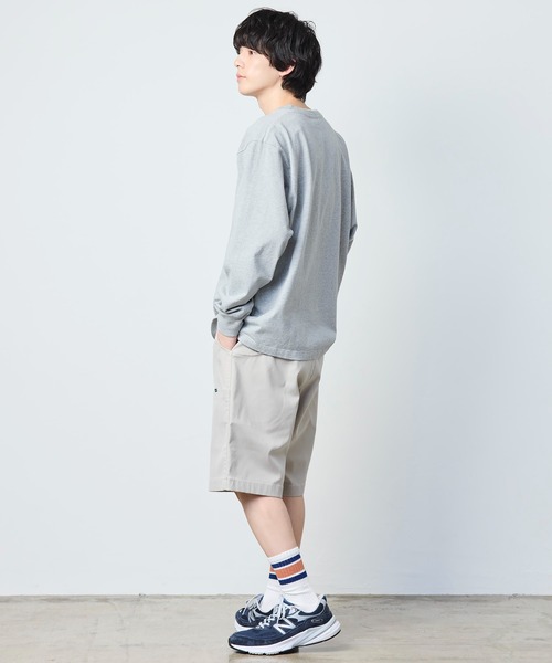 L.L.Bean(エルエルビーン)の「【JAPAN EDITION】ユニオン・ロングスリーブ・ティ(Tシャツ/カットソー・メンズ・サックスブルー/ライトグレー系/ライトグレー/ホワイト・X-LARGE/LARGE/MEDIUM/SMALL)」の12枚目の写真