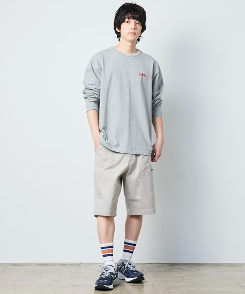 L.L.Bean(エルエルビーン)の「【JAPAN EDITION】ユニオン・ロングスリーブ・ティ(Tシャツ/カットソー・メンズ・サックスブルー/ライトグレー系/ライトグレー/ホワイト・X-LARGE/LARGE/MEDIUM/SMALL)」の14枚目の写真