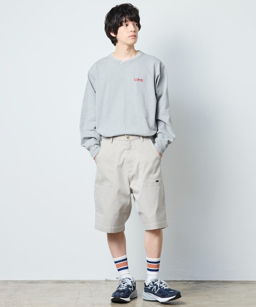 L.L.Bean(エルエルビーン)の「【JAPAN EDITION】ユニオン・ロングスリーブ・ティ(Tシャツ/カットソー・メンズ・サックスブルー/ライトグレー系/ライトグレー/ホワイト・X-LARGE/LARGE/MEDIUM/SMALL)」の15枚目の写真
