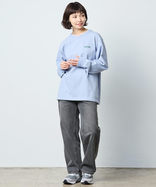 L.L.Bean(エルエルビーン)の「【JAPAN EDITION】ユニオン・ロングスリーブ・ティ(Tシャツ/カットソー・メンズ・サックスブルー/ライトグレー系/ライトグレー/ホワイト・X-LARGE/LARGE/MEDIUM/SMALL)」の19枚目の写真