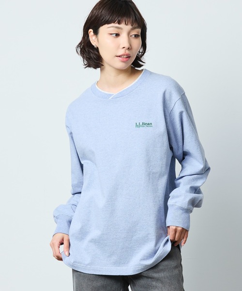 L.L.Bean(エルエルビーン)の「【JAPAN EDITION】ユニオン・ロングスリーブ・ティ(Tシャツ/カットソー・メンズ・サックスブルー/ライトグレー系/ライトグレー/ホワイト・X-LARGE/LARGE/MEDIUM/SMALL)」の10枚目の写真