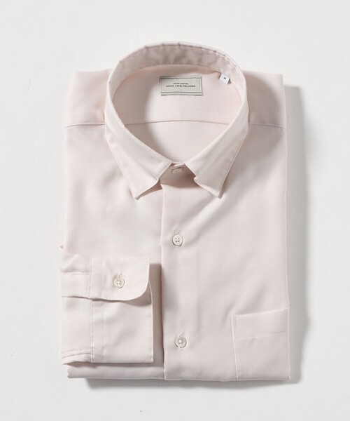 green label relaxing(グリーンレーベルリラクシング)の「エブリット コットンオックス ソリッド スナップ ボタンダウン シャツ -イージーアイロン-(ビジネスシャツ・メンズ・ライトグレー/ベージュ/コバルトブルー・L/M/XL/S)」の20枚目の写真
