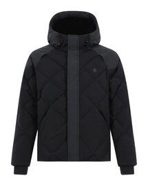 OFFGRID（オフグリッド）の「コーデュラナイロンミックスフードダウンパファー-チャコール（ダウンジャケット/コート）」