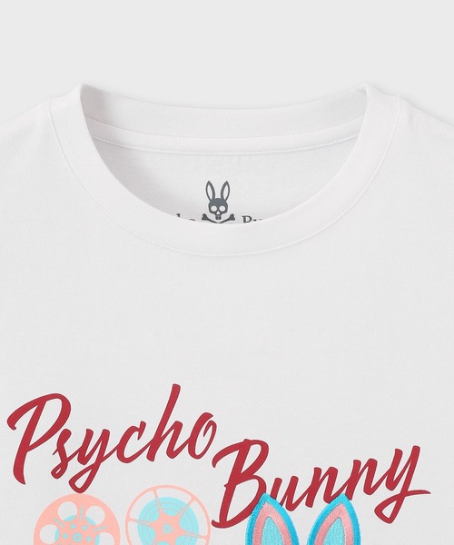 Psycho Bunny（サイコバニー）の「MOVIEモチーフ グラフィックTシャツ（Tシャツ/カットソー・メンズ・ホワイト/ブラック・X-LARGE/LARGE/MEDIUM/SMALL）」の9枚目の写真