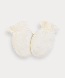 moimoln | 【mini moi】ジェントルアイレットベビーミトン・手袋(その他ベビー用品)