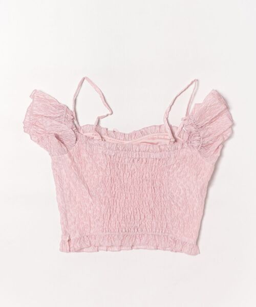 Rose Muse（ロゼミューズ）の「Front ribbon cami tops（その他トップス・レディース・ブラック/ピンク・FREE）」の12枚目の写真
