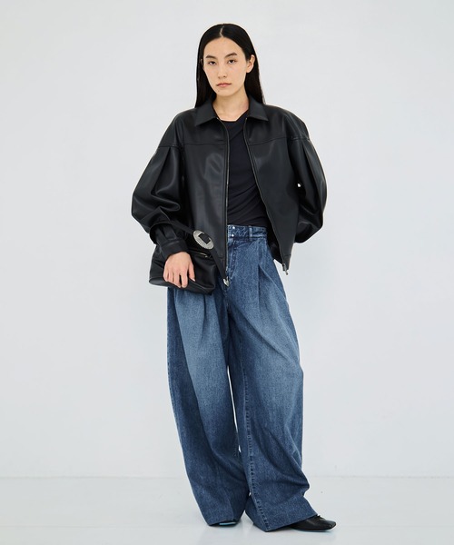 TOGA TOO/トーガトゥー】Leather mini bag/レザーミニバッグ