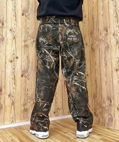 AVIREX（アヴィレックス）の「SWEAT PAINTER PANTS ”REAL TREE CAMO”（スウェットパンツ・メンズ・ブラック/カモフラージュ・L/XL/M）」の14枚目の写真