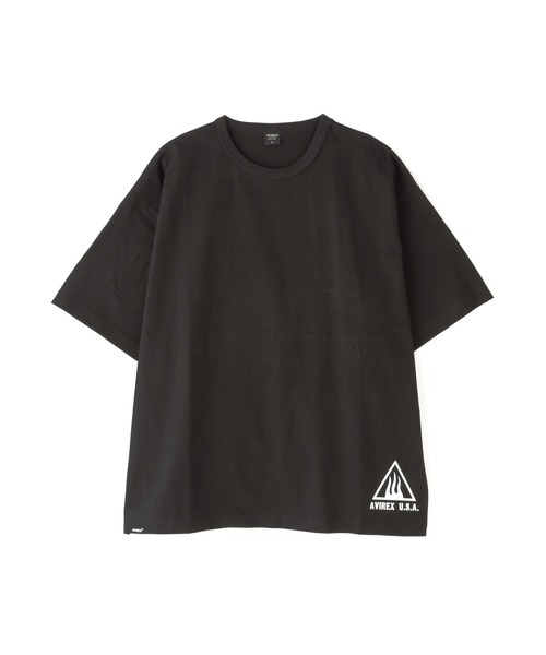 AVIREX（アヴィレックス）の「《WEB&DEPOT限定》BLACK SCORPIONS T-SHIRT（Tシャツ/カットソー・レディース・ブラック/サックスブルー/ホワイト/レモンイエロー・F）」の5枚目の写真