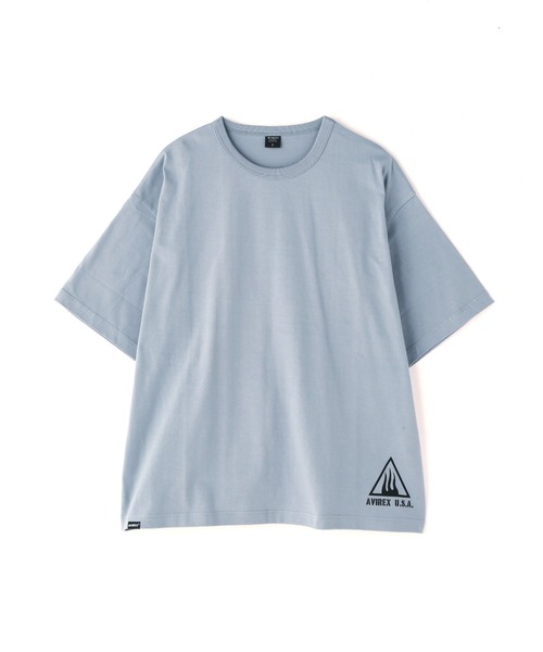 AVIREX（アヴィレックス）の「《WEB&DEPOT限定》BLACK SCORPIONS T-SHIRT（Tシャツ/カットソー・レディース・ブラック/サックスブルー/ホワイト/レモンイエロー・F）」の9枚目の写真