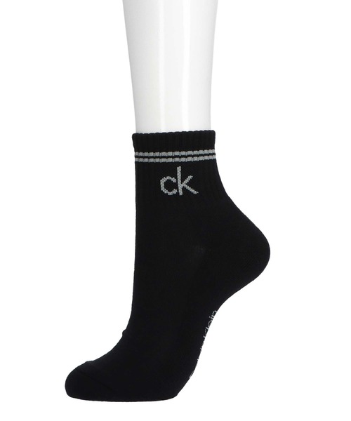 Calvin Klein(カルバン・クライン)の「【3足セット】Calvin Klein メンズ レディース 抗菌防臭 足底パイル ラインソックス 92572503(ソックス/靴下・メンズ・その他1/ブラック・L/M/S)」の16枚目の写真