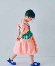 p.premier（ピードットプルミエ）の「イロチ買いしたいパフスリーブワンピース（ワンピース）」