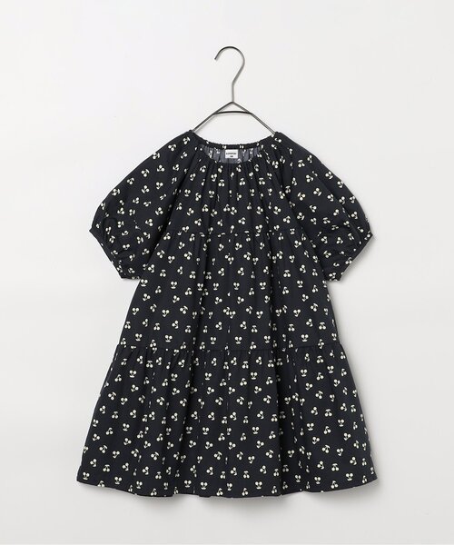 p.premier（ピードットプルミエ）の「イロチ買いしたいパフスリーブワンピース（ワンピース・キッズ・レッド/ピンク/グリーン/ドット/ラベンダー/アイボリー/ブラック・140/130/120/110/100/90/80）」の8枚目の写真