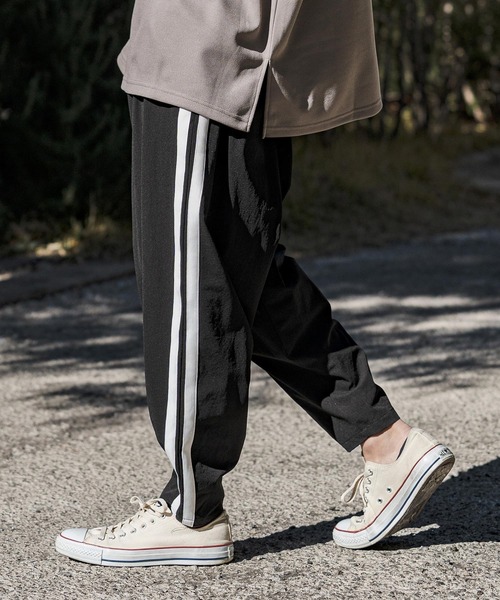 CAMBIO（カンビオ）の「mp14635- ストレッチナイロンサイドラインパンツ(CMB-R0220)（その他パンツ・メンズ・グレー/ブルー/ブラック・S/M/L）」の5枚目の写真
