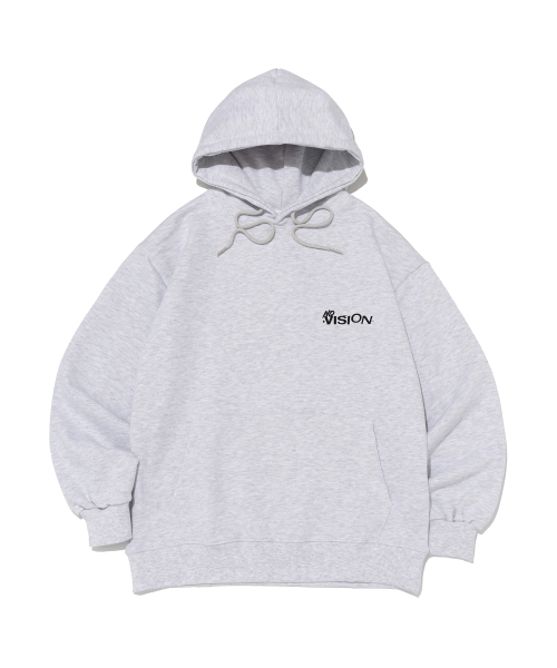 OTHERFITS（アザーフィッツ）の「[起毛/NO起毛] NO-VISION フードパーカー (ライトグレー)（パーカー・メンズ・その他・SMALL/MEDIUM/LARGE/X-LARGE/S-M/M-L/L-XL/XL-XXL）」の2枚目の写真