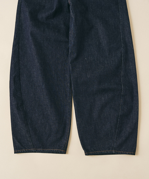 417 EDIFICE(フォーワンセブンエディフィス)の「LE JAPON ATELIER OKAYAMA TYPE.2 カーブレッグ(デニムパンツ・メンズ・アイボリー/ブラック/ブルー系その他・X-LARGE/MEDIUM/SMALL/LARGE)」の15枚目の写真