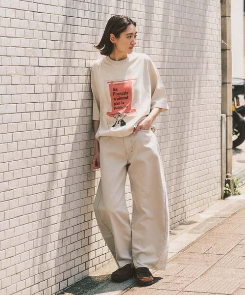 LE JAPON ATELIER OKAYAMA TYPE.2 カーブレッグ（デニムパンツ）｜417