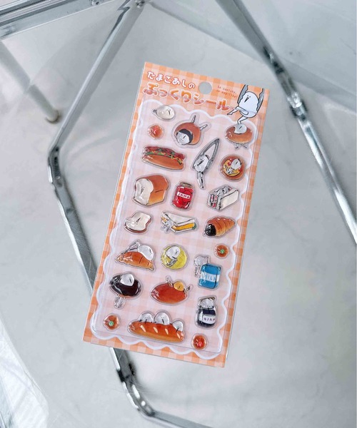 AS KNOW AS plus(アズノゥアズプラス)の「たまごあしぷっくりシール(ステッカー/テープ・レディース・A/E/D/K/G/I/H/J/F/その他2/その他5/O/Q/L/M/N/その他/S/T/U/V/W/その他1/その他3/P/R/その他4/パープル/レッド/クリア/イエロー/ブルー/ミント・FREE)」の8枚目の写真