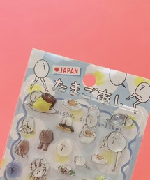 AS KNOW AS plus（アズノゥアズプラス）の「たまごあしぷっくりシール（ステッカー/テープ）」