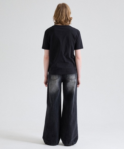 Parts Lab.（パーツラボ）の「【Parts Lab.】Basic Straight Denim Pants / べーシックストレートデニムパンツ（デニムパンツ・メンズ・ブラック/ブルー・S/L/M）」の22枚目の写真