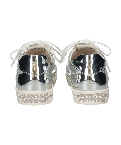 Bridget Birkin(ブリジットバーキン)の「【Bridget Birkin】サイドギャザービジュースニーカー(565010)(スニーカー・レディース・シルバー/ホワイト/ブラック・S/M/L/LL)」の9枚目の写真