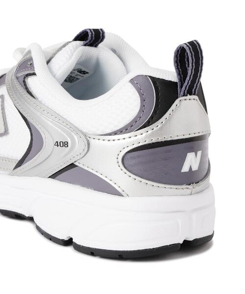NATURAL BEAUTY BASIC（ナチュラルビューティーベーシック）の「◇ｎｅｗｂａｌａｎｃｅ　４０８（スニーカー・レディース・グレー/シルバー・23.5cm/24.5cm）」の7枚目の写真