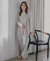 オールインワン・サロペット（ベージュ系）ファッション通販 - ZOZOTOWN