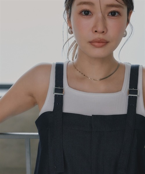 Petitjo(プッチージョ)の「小さいサイズ 麻調シリーズ オールインワン 低身長さん・小柄女性(つなぎ/オールインワン・レディース・ベージュ/ブルー/グレー・PL/PM/PS/PSS)」の9枚目の写真