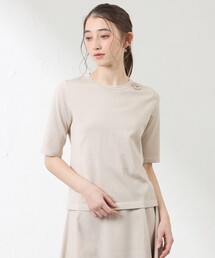 【アマカ】未使用　コットンレースカットソー　40 楽天市場】アマカ（Tシャツ・カットソー｜トップス）：レディース