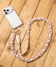 emonique（エモニーク）の「スマートフォン用ストラップ クリアストラップホルダー付（スマホグッズ）」