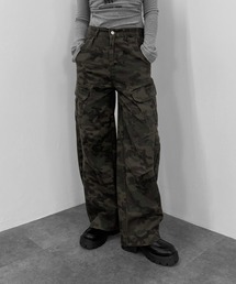 jiasecond.（ジアセカンド）の「【jiasecond.】迷彩カーゴパンツ / カーゴパンツ　パンツ　ボトムス　迷彩　カジュアル ZOZOTOWN限定（カーゴパンツ）」