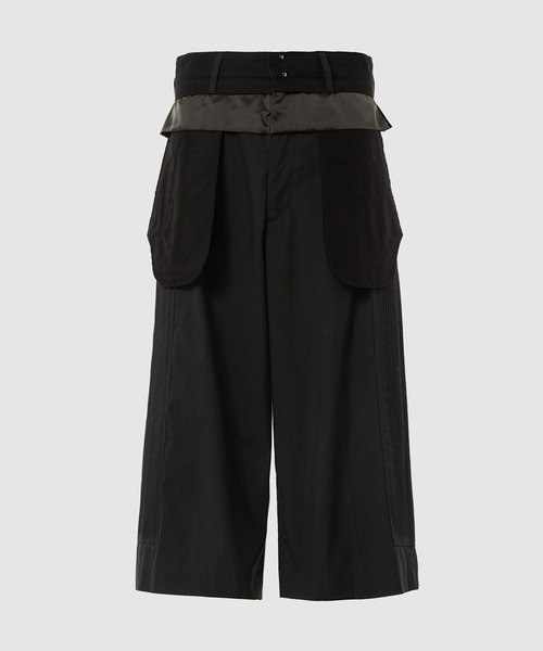 PLEATED PANEL PANTS