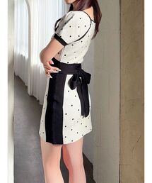 RESEXXY | ドットミニニットタイトワンピース(ワンピース)