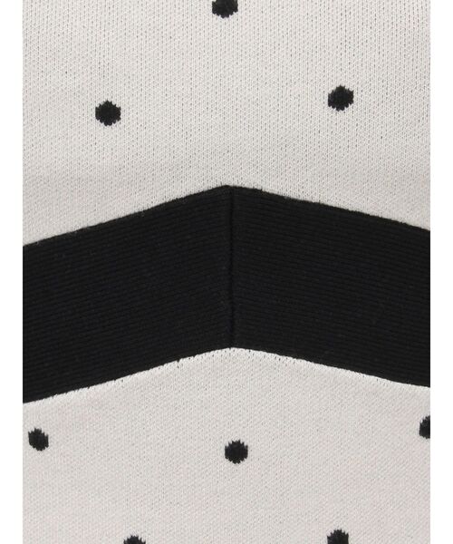 RESEXXY（リゼクシー）の「ドットミニニットタイトワンピース（ワンピース・レディース・ベージュ/ブルー/ブラック・FREE）」の18枚目の写真