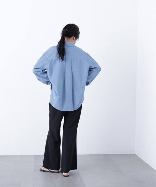 N.(N. Natural Beauty Basic)(エヌエヌナチュラルビューティーベーシック)の「フレアパンツ(その他パンツ・レディース・ブラック/ベージュ・フリ-)」の10枚目の写真