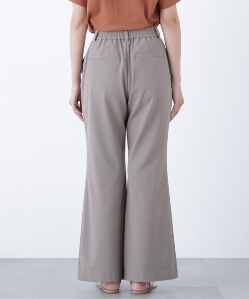 N.（N. Natural Beauty Basic）（エヌエヌナチュラルビューティーベーシック）の「フレアパンツ（その他パンツ・レディース・ブラック/ベージュ・ﾌﾘ-）」の19枚目の写真