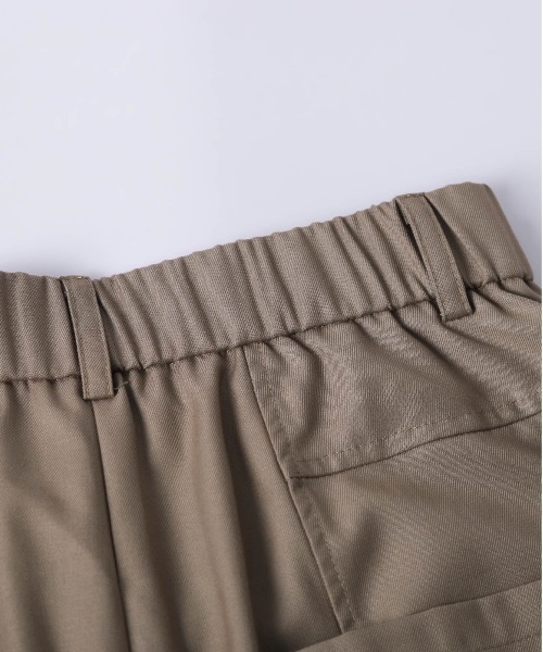 AMELY(エミリー)の「カーブシルエット スラックスパンツ(スラックス・レディース・グレー/ブラック/ベージュ/キナリ・L/M)」の9枚目の写真