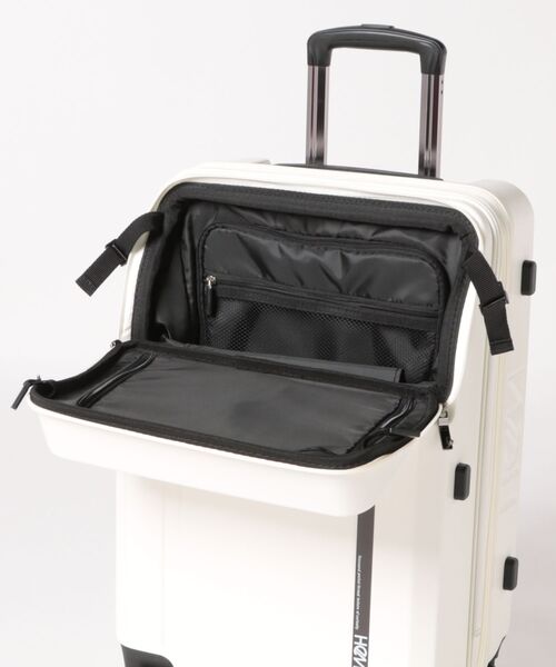 SAC'S BARJean(サックスバージーン)の「【HeM/ヘム】キャリーケース M 52L(62L)(スーツケース/キャリーバッグ・レディース・ホワイト・FREE)」の4枚目の写真