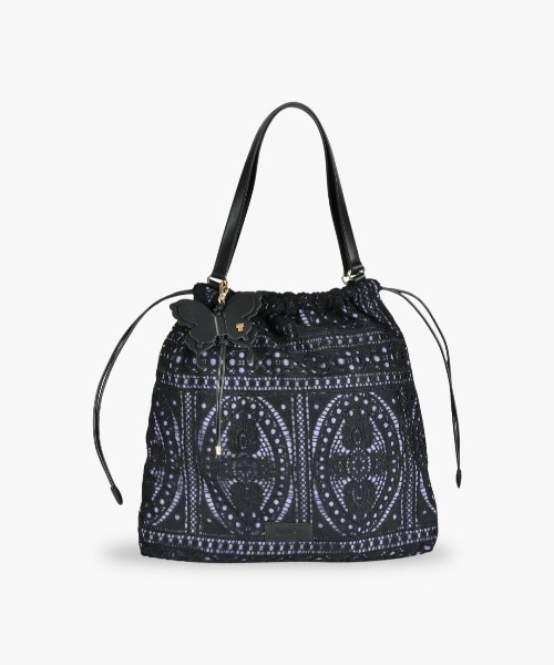 ANNA SUI（アナスイ）の「フィオリー トートバッグ（トートバッグ・レディース・ベージュ/パープル・FREE）」の9枚目の写真