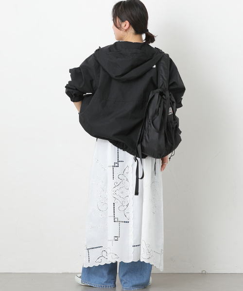 JOURNAL STANDARD relume（ジャーナルスタンダード　レリューム）の「スクエアエンブロイダリーワンピース（ワンピース・レディース・ホワイト/ブラック・FREE）」の11枚目の写真