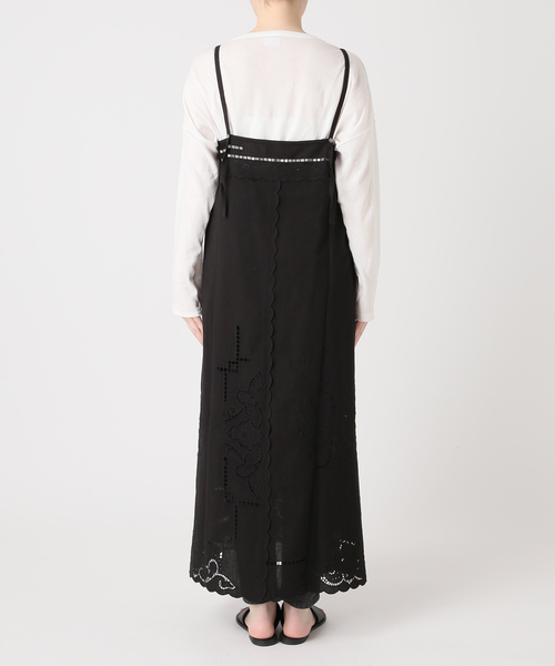 JOURNAL STANDARD relume（ジャーナルスタンダード　レリューム）の「スクエアエンブロイダリーワンピース（ワンピース・レディース・ホワイト/ブラック・FREE）」の14枚目の写真