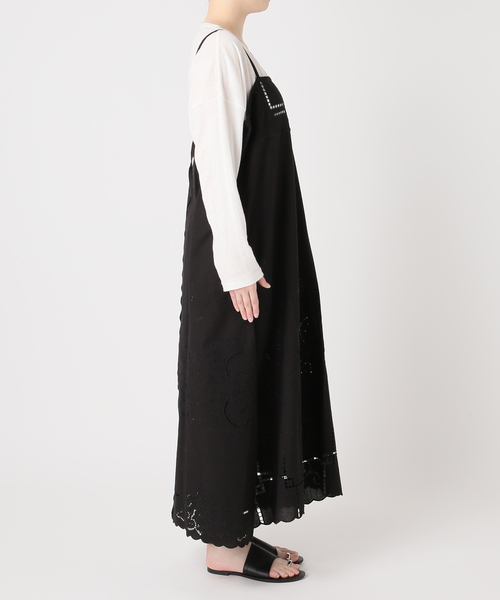 JOURNAL STANDARD relume（ジャーナルスタンダード　レリューム）の「スクエアエンブロイダリーワンピース（ワンピース・レディース・ホワイト/ブラック・FREE）」の15枚目の写真