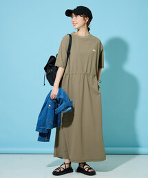 限定展開 KELTY × FREAK'S STORE/ケルティ 別注 4wayストレッチ ウエストドローコード ワンピース(吸水速乾)