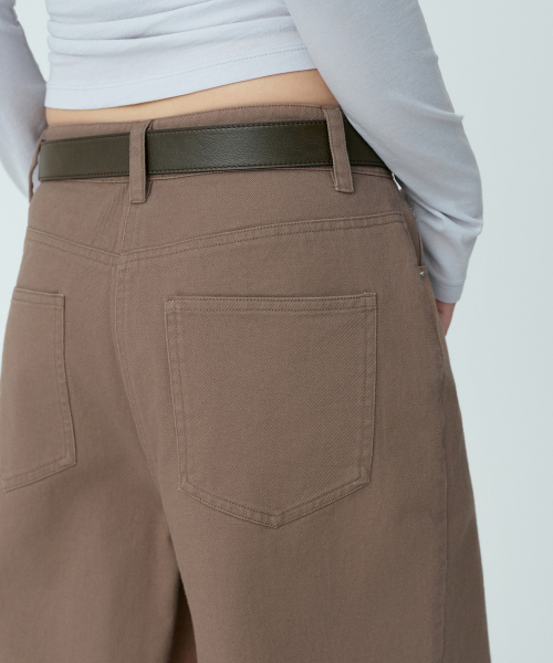MUSINSA STANDARD WOMAN（ムシンサスタンダードウーマン）の「ウィメンズコットンエクストラワイドパンツ[トープ]（その他パンツ・レディース・その他・27/28/29/30/24/25/26）」の5枚目の写真