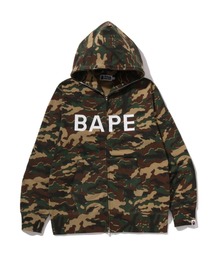 A BATHING APE | GLITCH WOODLAND CAMO FULL ZIP HOODIE(パーカー)