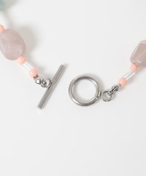 SMELLY（スメリー）の「ステンレスマルチビーズブレスレット（ブレスレット・レディース・ピンク系その他・-）」の7枚目の写真