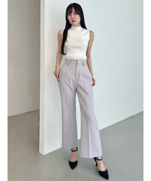 MERCURYDUO（マーキュリーデュオ）の「ペプラムビスチェパンツセットアップ（つなぎ/オールインワン・レディース・ブラック/ライトグレー・MEDIUM/SMALL）」の11枚目の写真