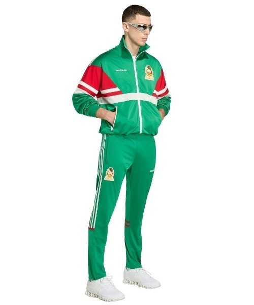 adidas(アディダス)の「adidas originals Mexico National Team 1986 Track Pants(アディダスオリジナルス メキシコ代表 1986 トラックパンツ)(スウェットパンツ・レディース・グリーン・XX-LARGE/X-LARGE/LARGE/MEDIUM/SMALL)」の4枚目の写真
